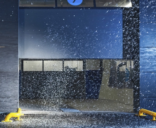 Панорамные ворота AluTherm в Ипатово