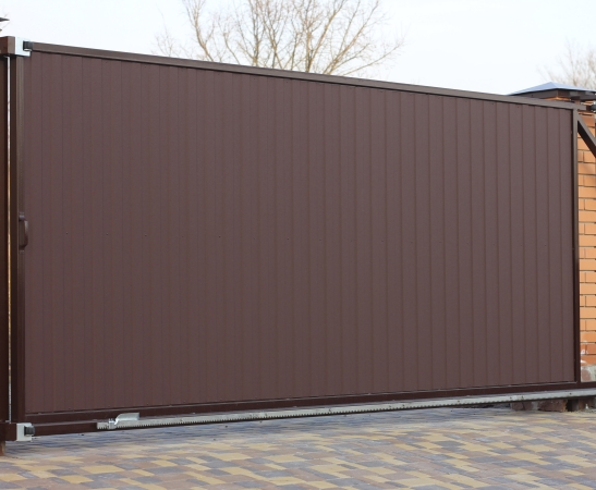 Откатные ворота в Ипатово