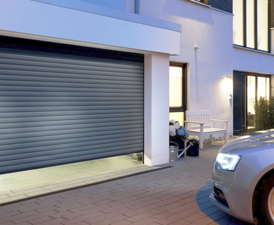 Ворота из роллетного профиля в Ипатово