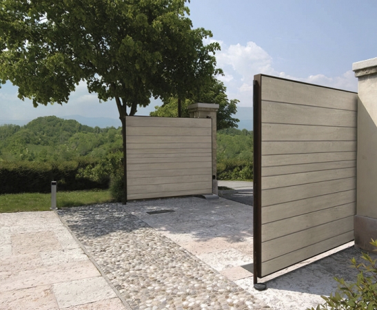 Въездные ворота в Ипатово